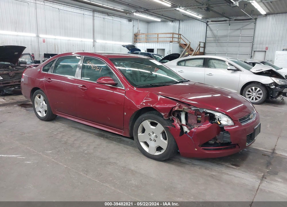 2008 CHEVROLET IMPALA LT VIN: 2G1WV58K681339157