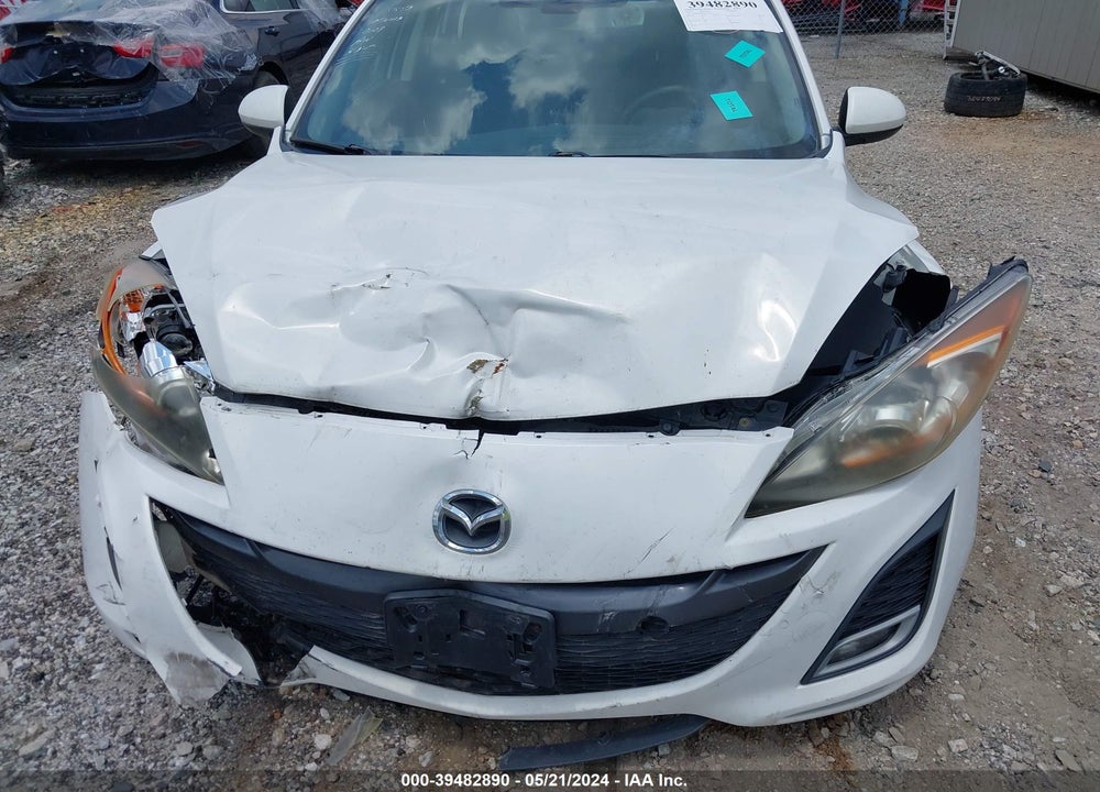 2010 MAZDA 3 VIN: JM1BL1H58A1270109