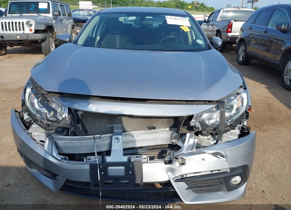 2018 HONDA CIVIC EX-T VIN: JHMFC1F39JX041808