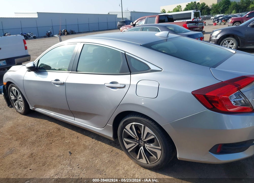 2018 HONDA CIVIC EX-T VIN: JHMFC1F39JX041808