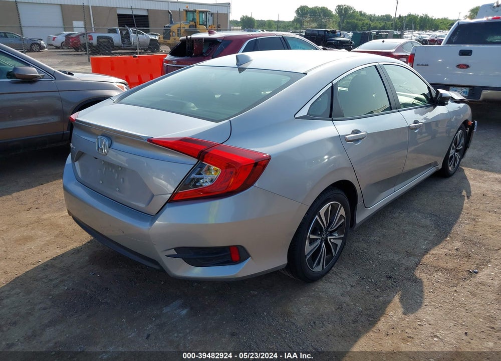 2018 HONDA CIVIC EX-T VIN: JHMFC1F39JX041808