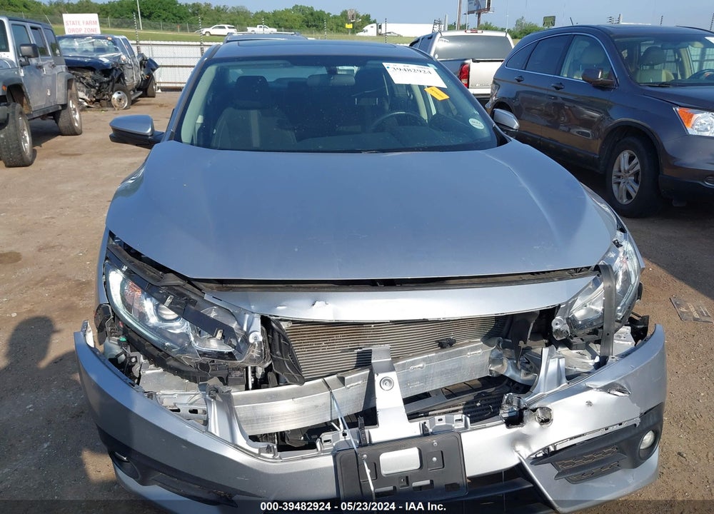 2018 HONDA CIVIC EX-T VIN: JHMFC1F39JX041808