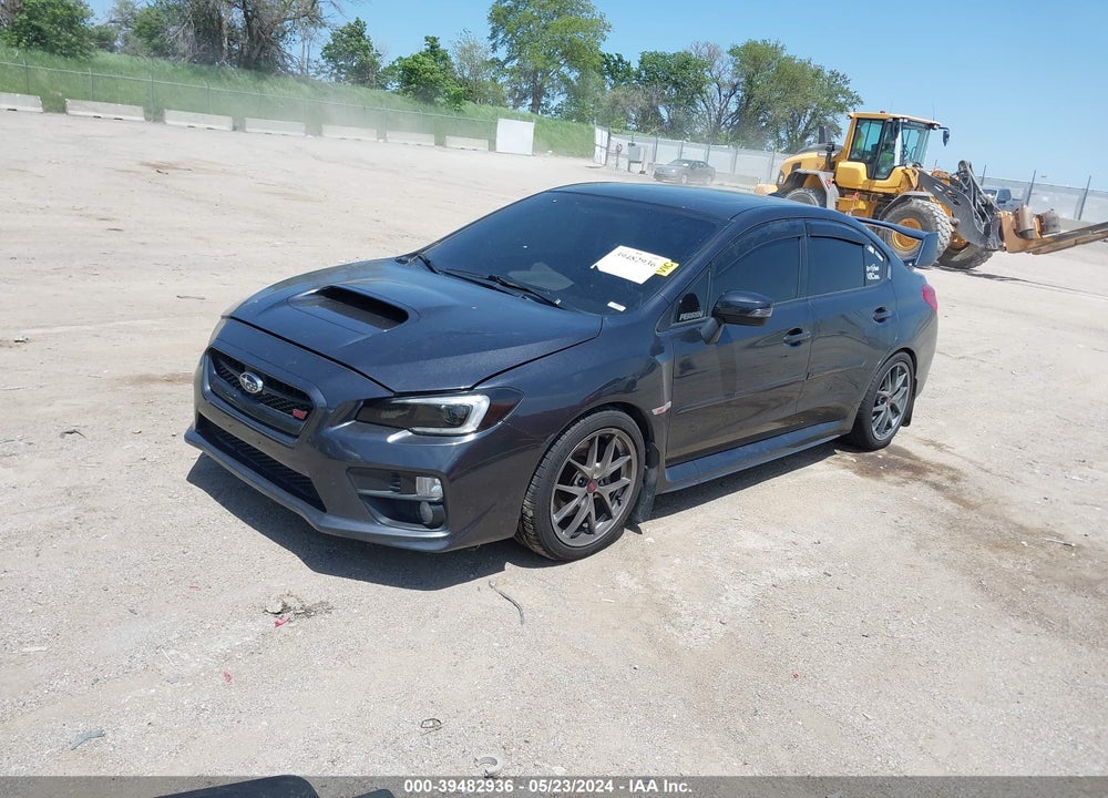 2017 SUBARU WRX STI LIMITED VIN: JF1VA2Y61H9802481