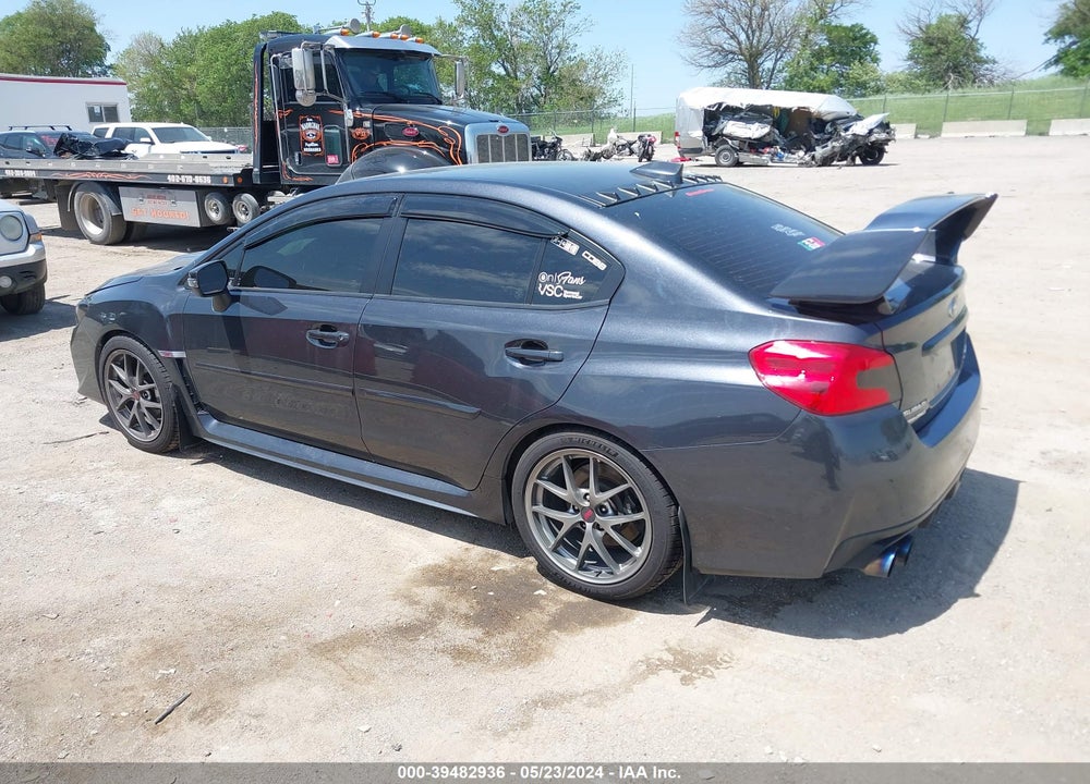 2017 SUBARU WRX STI LIMITED VIN: JF1VA2Y61H9802481