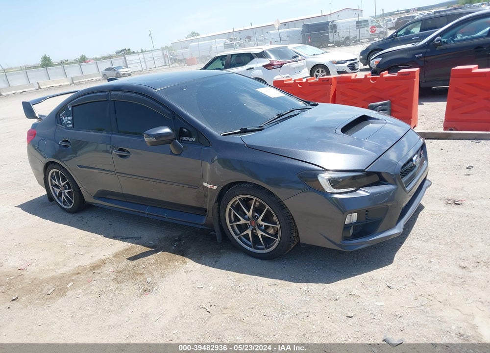 2017 SUBARU WRX STI LIMITED VIN: JF1VA2Y61H9802481