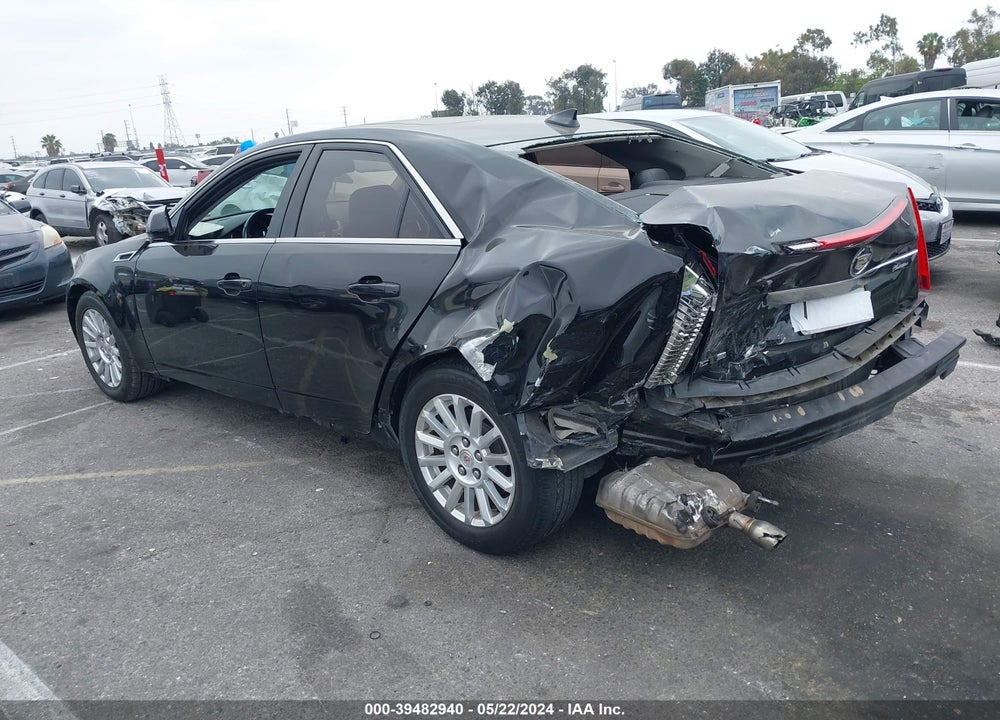 2013 CADILLAC CTS LUXURY VIN: 1G6DE5E58D0104684