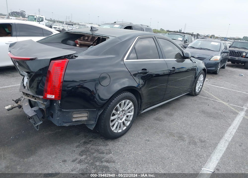 2013 CADILLAC CTS LUXURY VIN: 1G6DE5E58D0104684