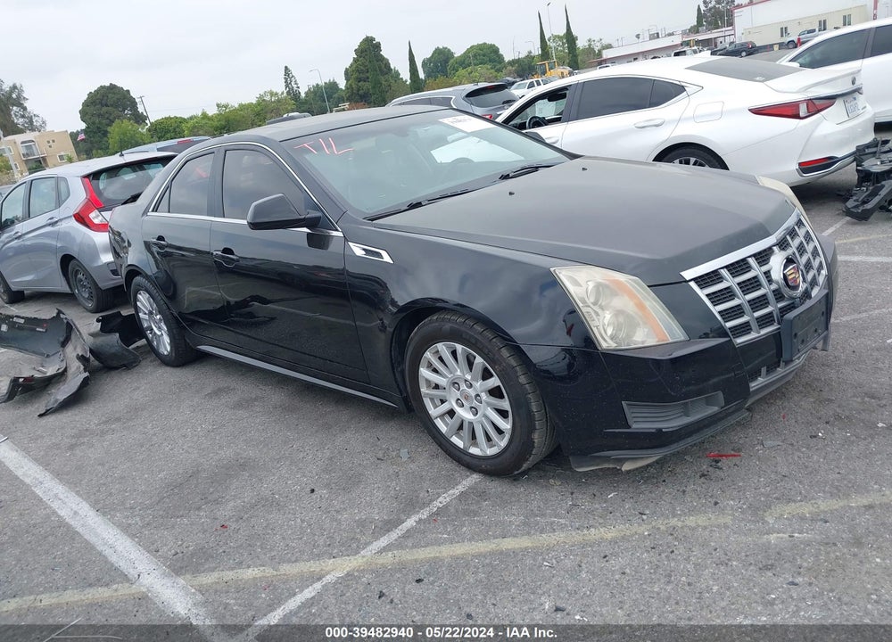 2013 CADILLAC CTS LUXURY VIN: 1G6DE5E58D0104684