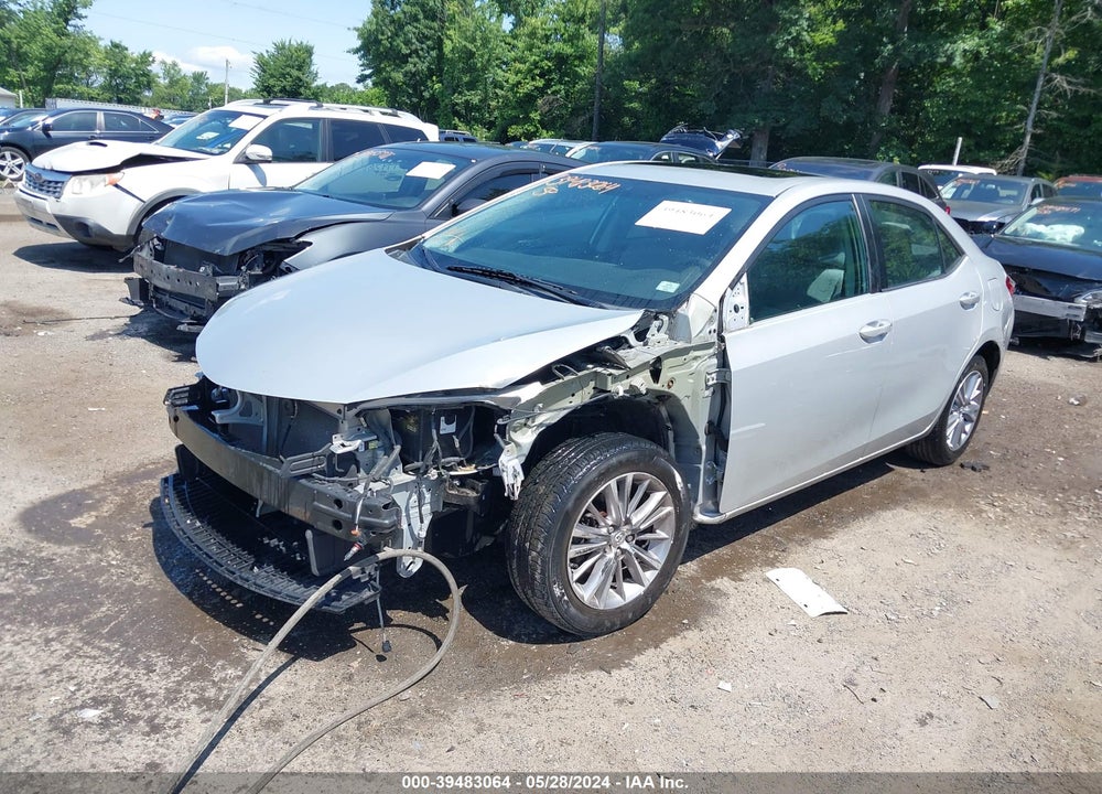 2015 TOYOTA COROLLA LE PLUS VIN: 2T1BURHE6FC469092