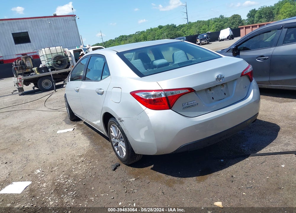 2015 TOYOTA COROLLA LE PLUS VIN: 2T1BURHE6FC469092