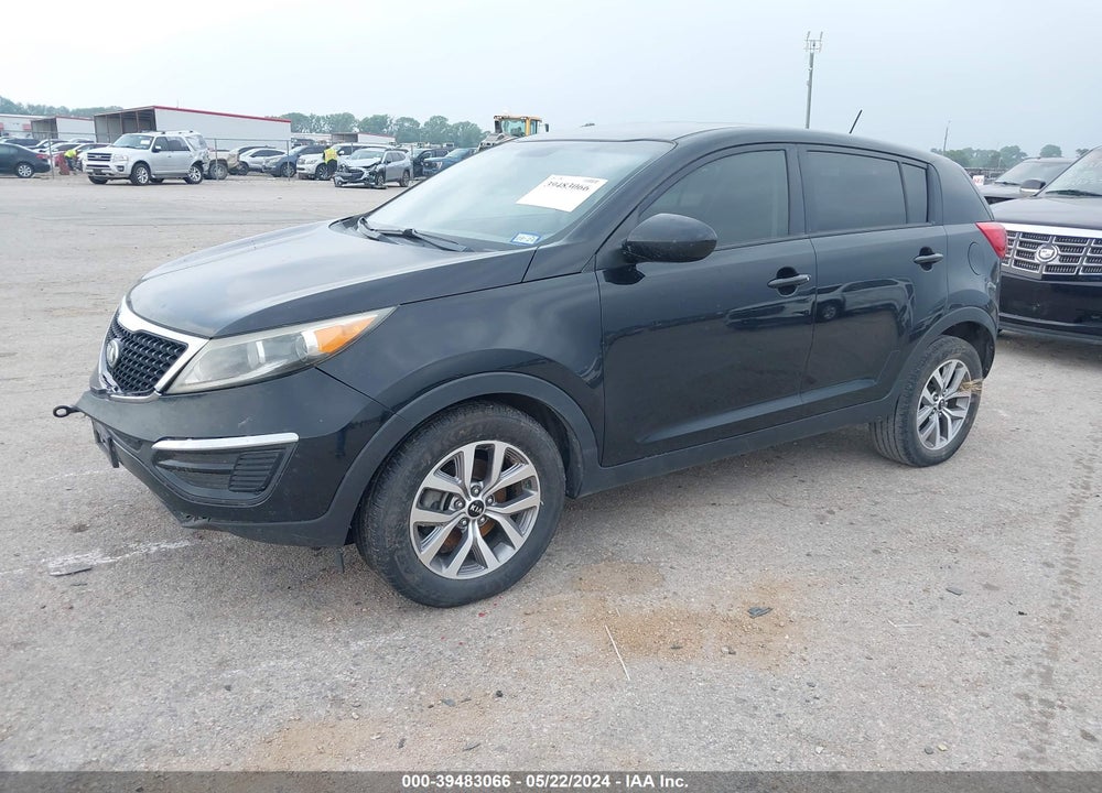 2016 KIA SPORTAGE LX VIN: KNDPB3AC0G7821491