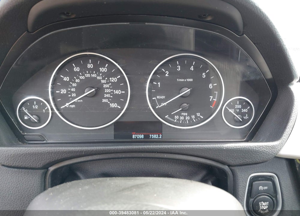 2017 BMW 320I VIN: WBA8A9C5XHK619598