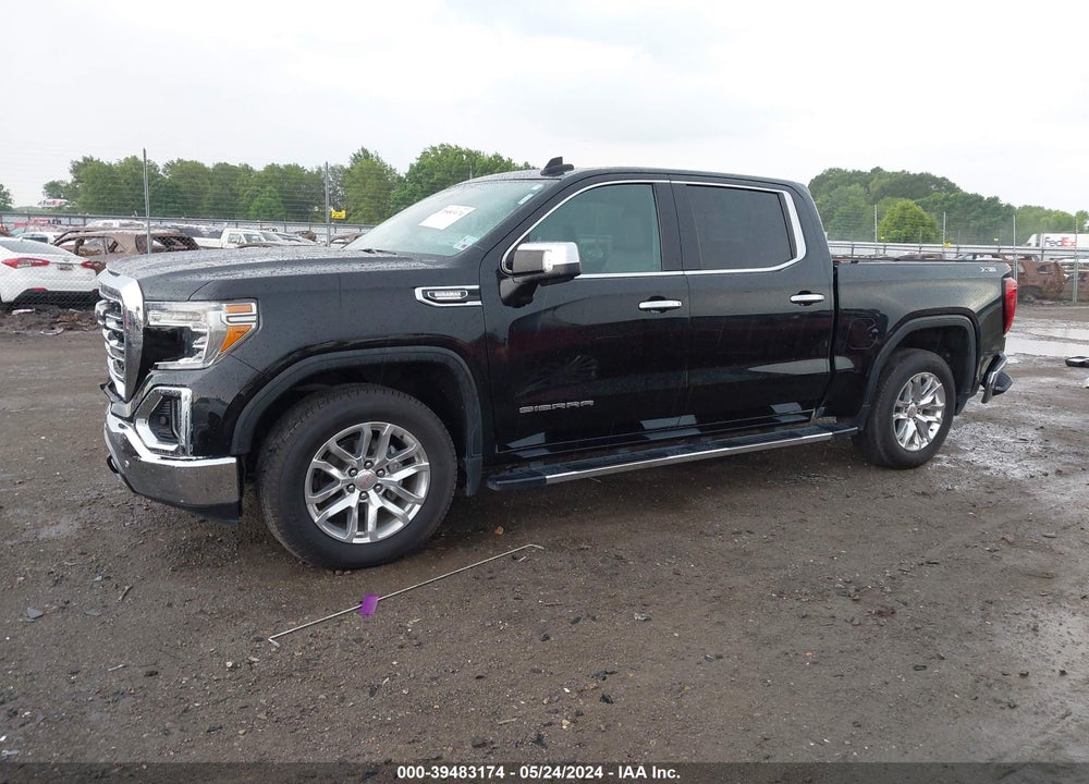 2020 GMC SIERRA 1500 4WD SHORT BOX SLT VIN: 3GTU9DET8LG120419
