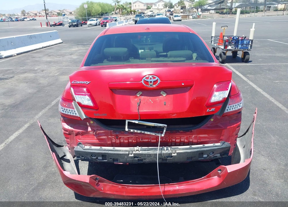 2011 TOYOTA CAMRY LE VIN: 4T4BF3EKXBR110330