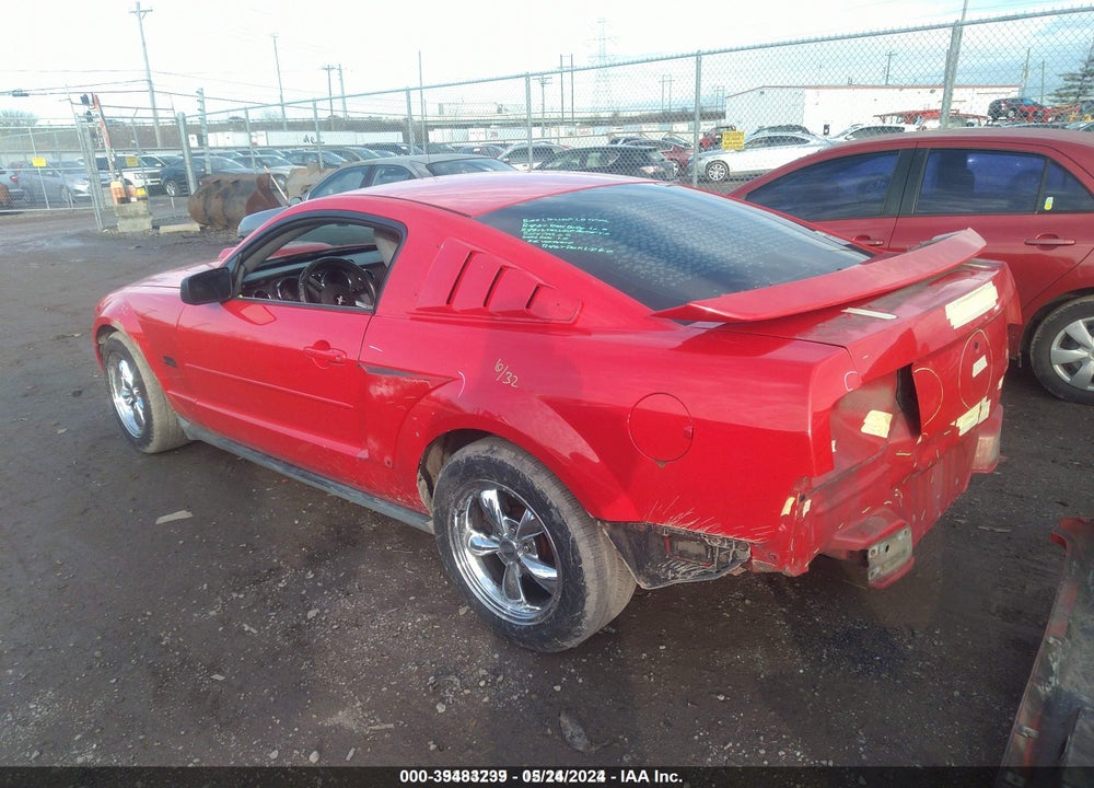 2007 FORD MUSTANG VIN: 1ZVFT80N575296073