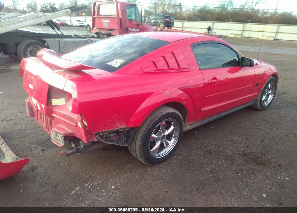 2007 FORD MUSTANG VIN: 1ZVFT80N575296073