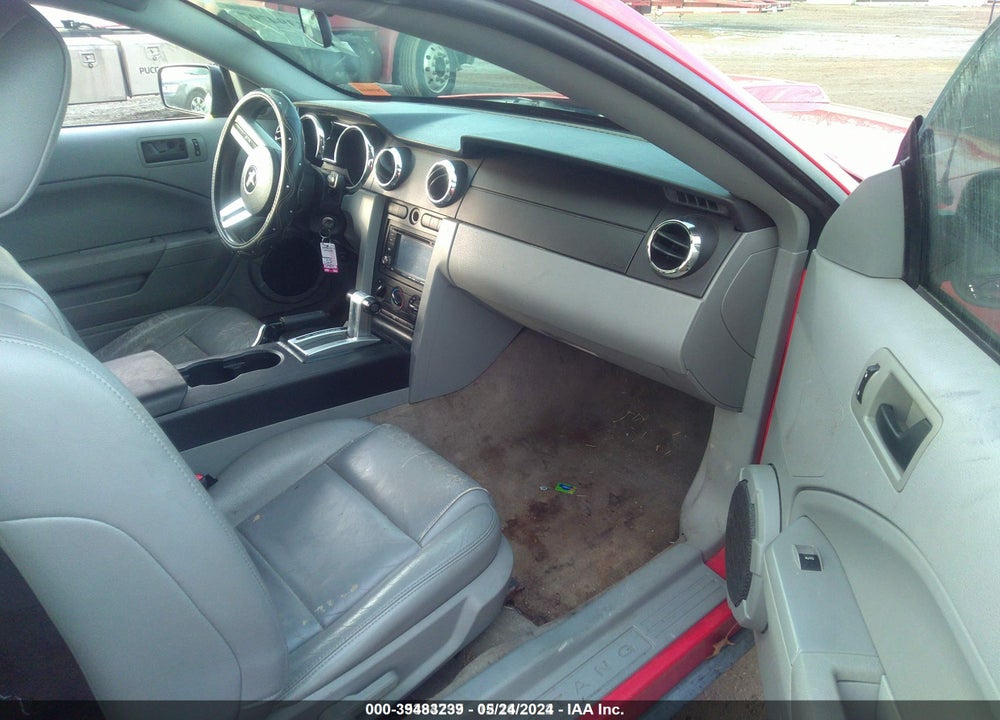 2007 FORD MUSTANG VIN: 1ZVFT80N575296073