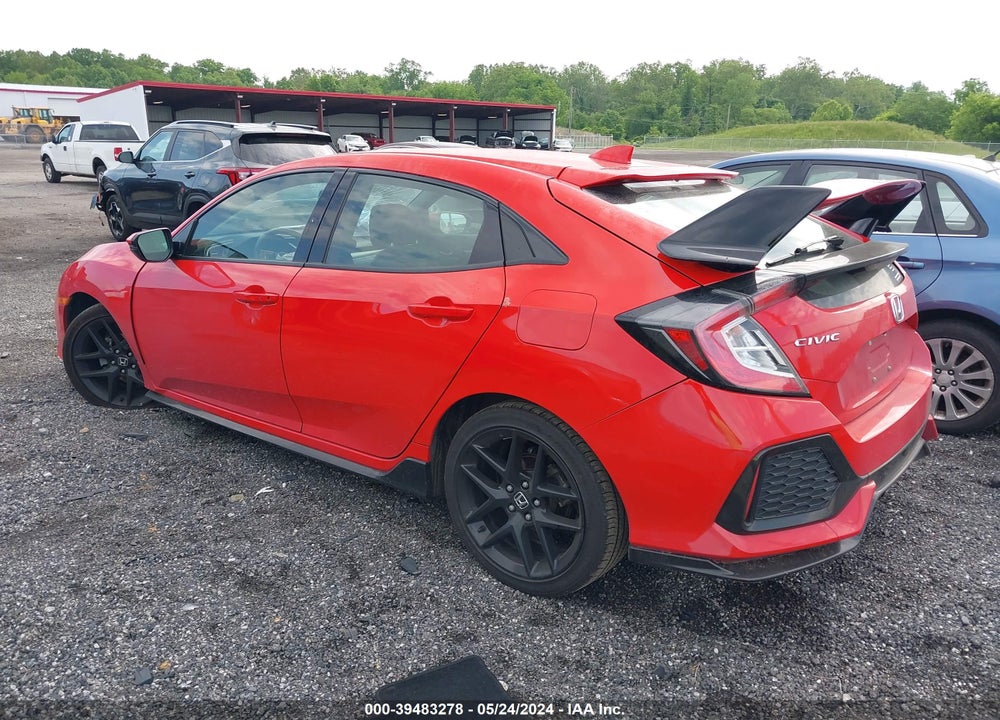 2018 HONDA CIVIC SPORT TOURING VIN: SHHFK7H98JU408876
