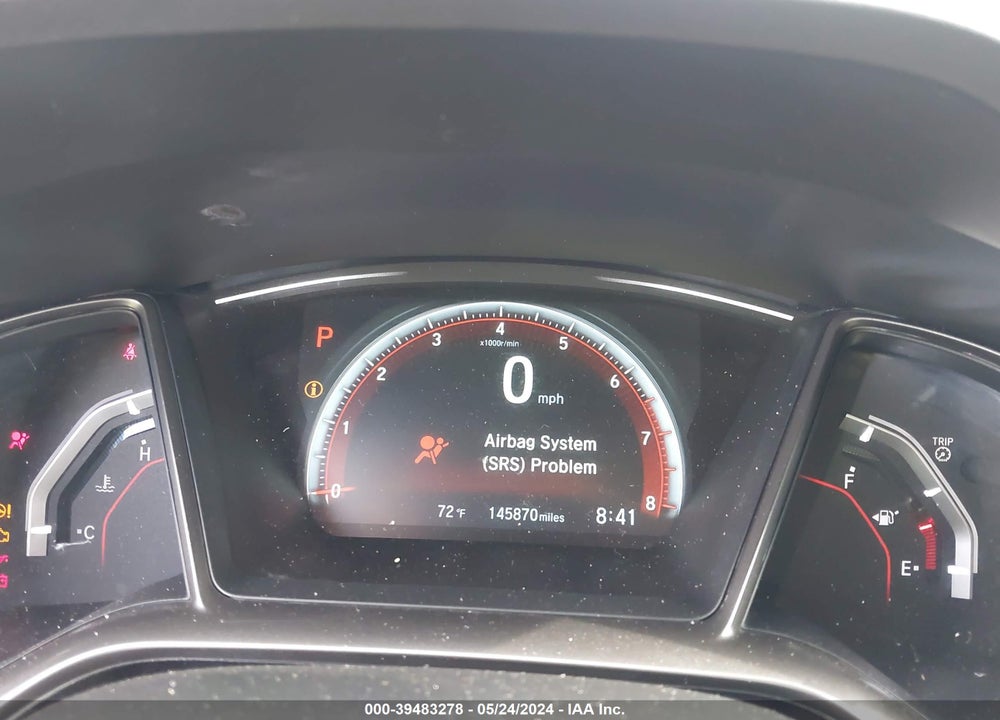 2018 HONDA CIVIC SPORT TOURING VIN: SHHFK7H98JU408876