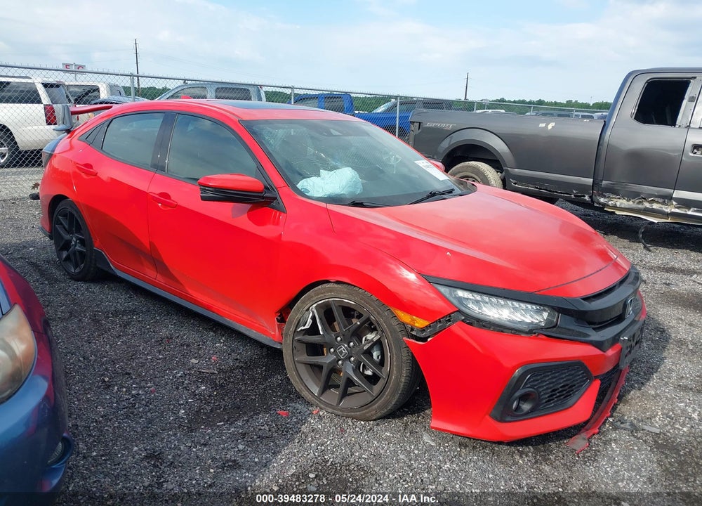 2018 HONDA CIVIC SPORT TOURING VIN: SHHFK7H98JU408876