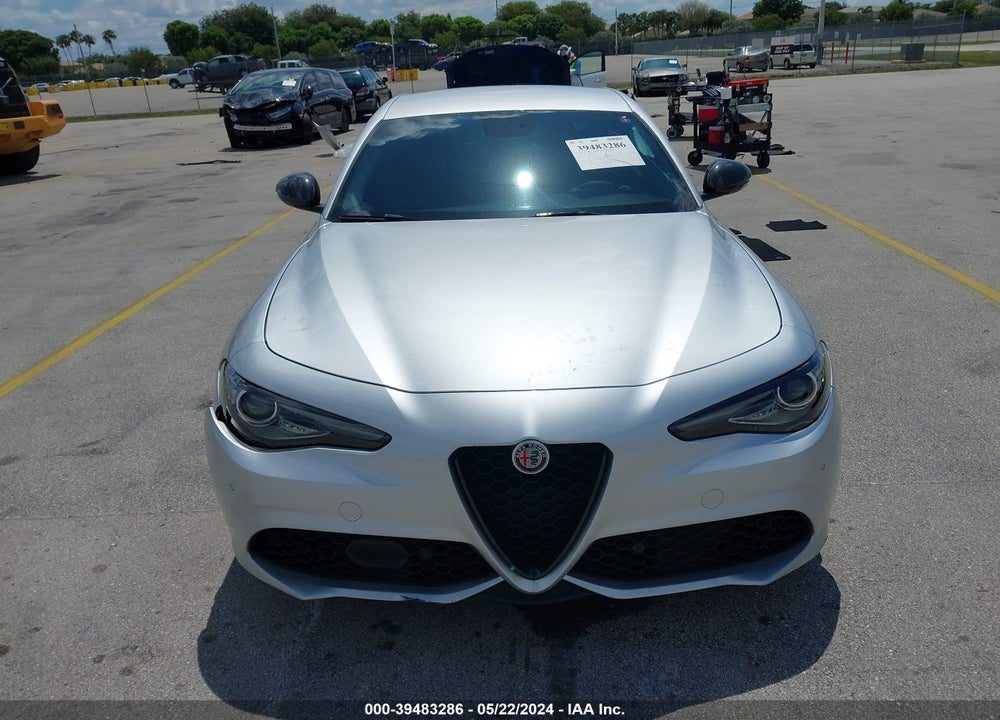 2019 ALFA ROMEO GIULIA SPORT RWD VIN: ZARFAMAN1K7606304
