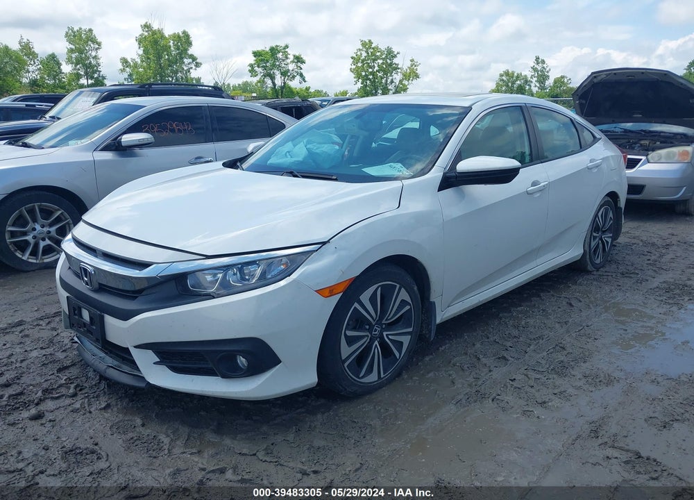 2018 HONDA CIVIC EX-L VIN: 2HGFC1F72JH643783