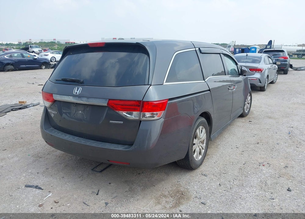 2016 HONDA ODYSSEY SE VIN: 5FNRL5H32GB069956