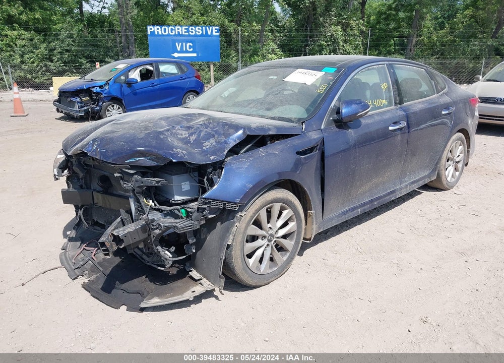 2018 KIA OPTIMA EX VIN: 5XXGU4L37JG188628