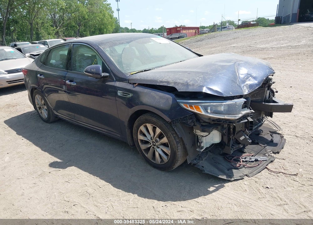 2018 KIA OPTIMA EX VIN: 5XXGU4L37JG188628