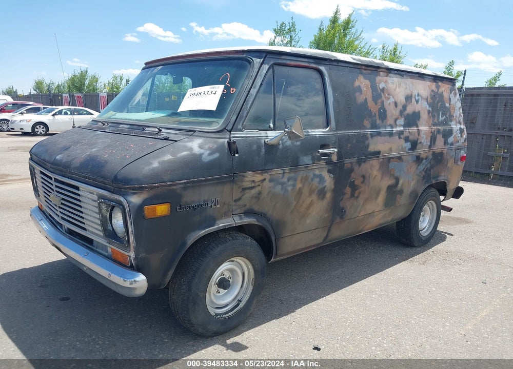 1975 CHEVROLET G30 VIN: CGY255U162321