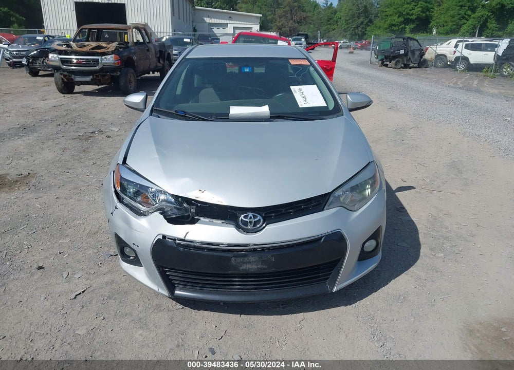 2014 TOYOTA COROLLA S PLUS VIN: 2T1BURHE7EC117265