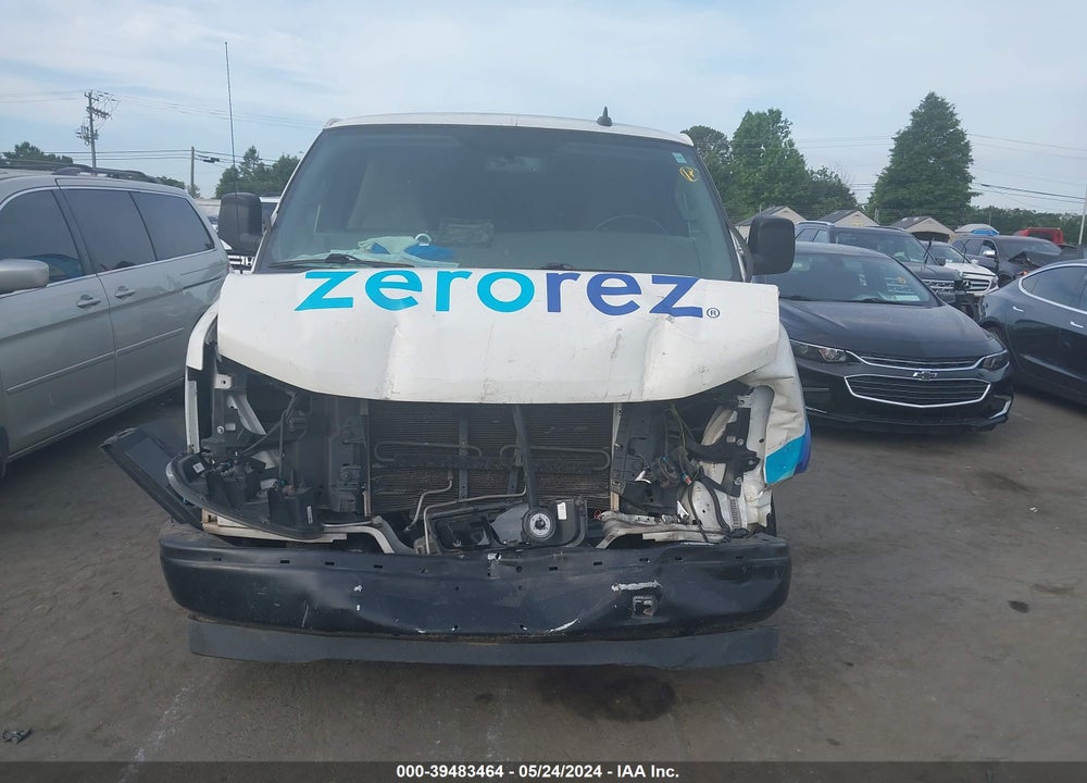 2018 CHEVROLET EXPRESS 3500 WORK VAN VIN: 1GCZGHFG3J1343855
