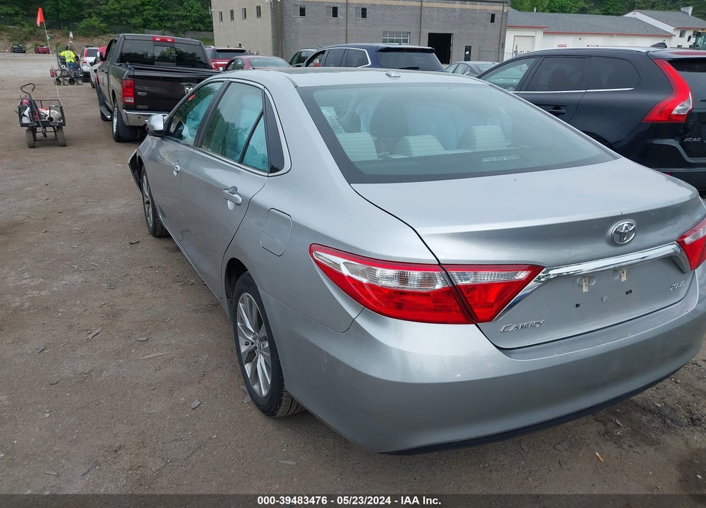 2016 TOYOTA CAMRY XLE VIN: 4T1BF1FK3GU539314