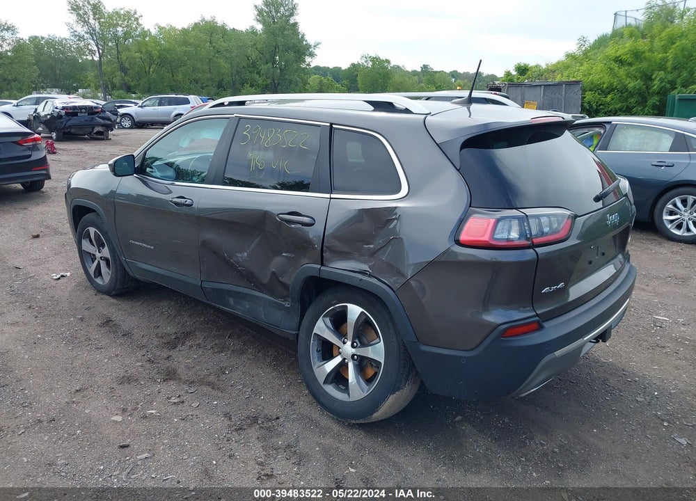 2019 JEEP CHEROKEE LIMITED 4X4 VIN: 1C4PJMDNXKD243920