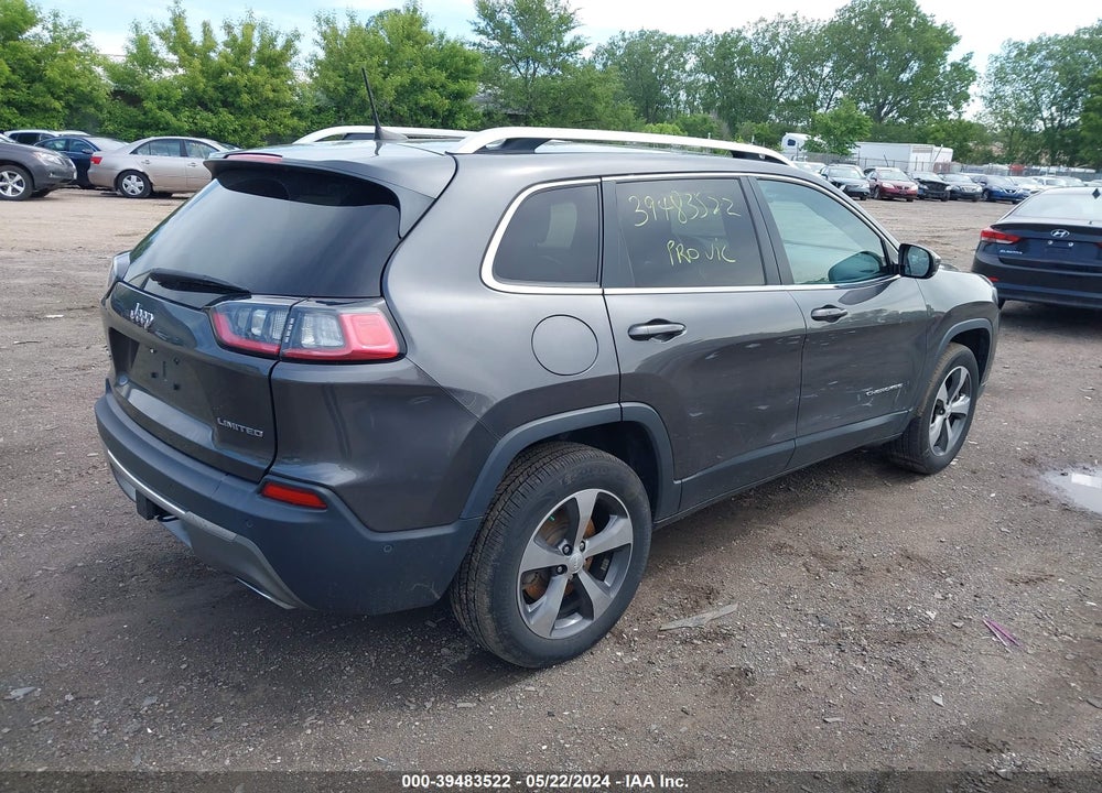 2019 JEEP CHEROKEE LIMITED 4X4 VIN: 1C4PJMDNXKD243920