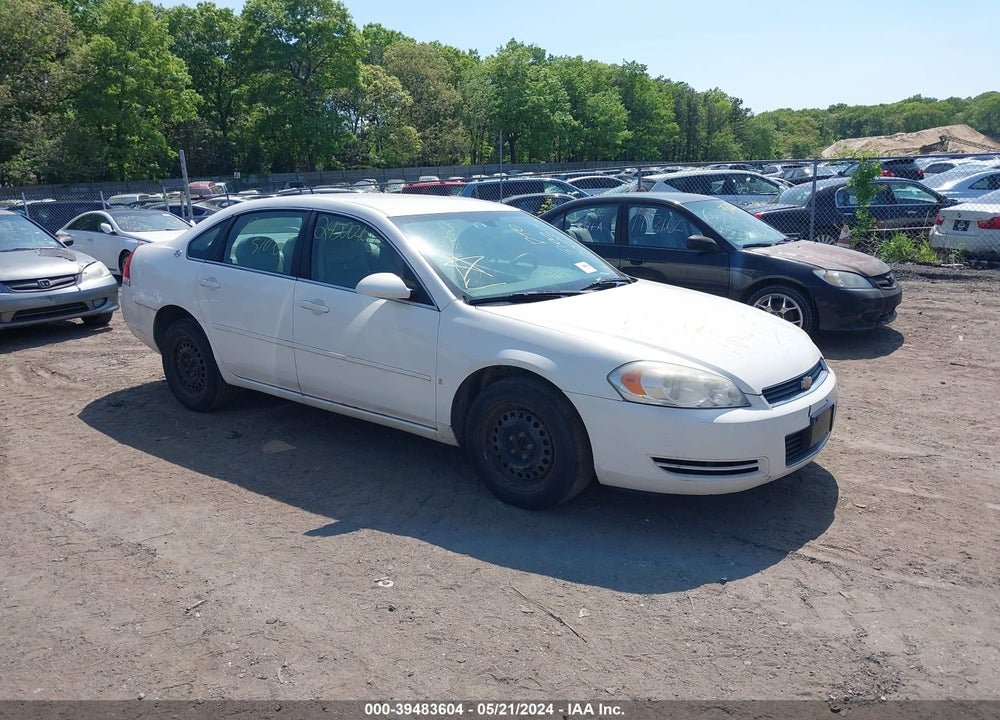 2007 CHEVROLET IMPALA LS VIN: 2G1WB58K779136593