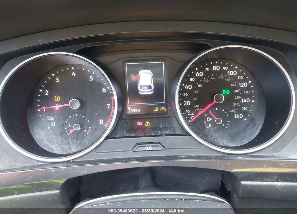 2019 VOLKSWAGEN TIGUAN 2.0T SE/2.0T SEL/2.0T SEL R-LINE/2.0T SEL R-LINE BLACK VIN: 3VV3B7AX0KM186376