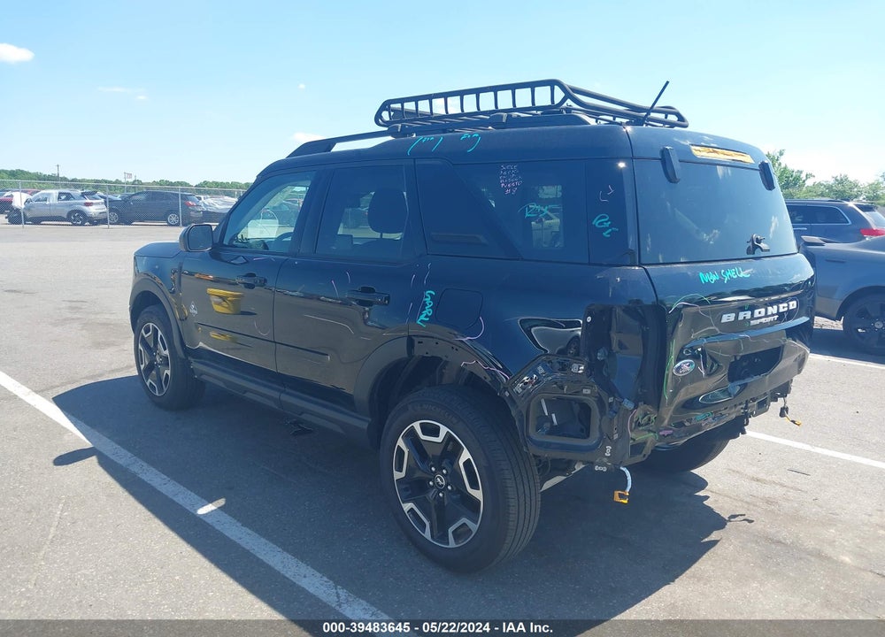 2021 FORD BRONCO SPORT OUTER BANKS VIN: 3FMCR9C68MRB30035