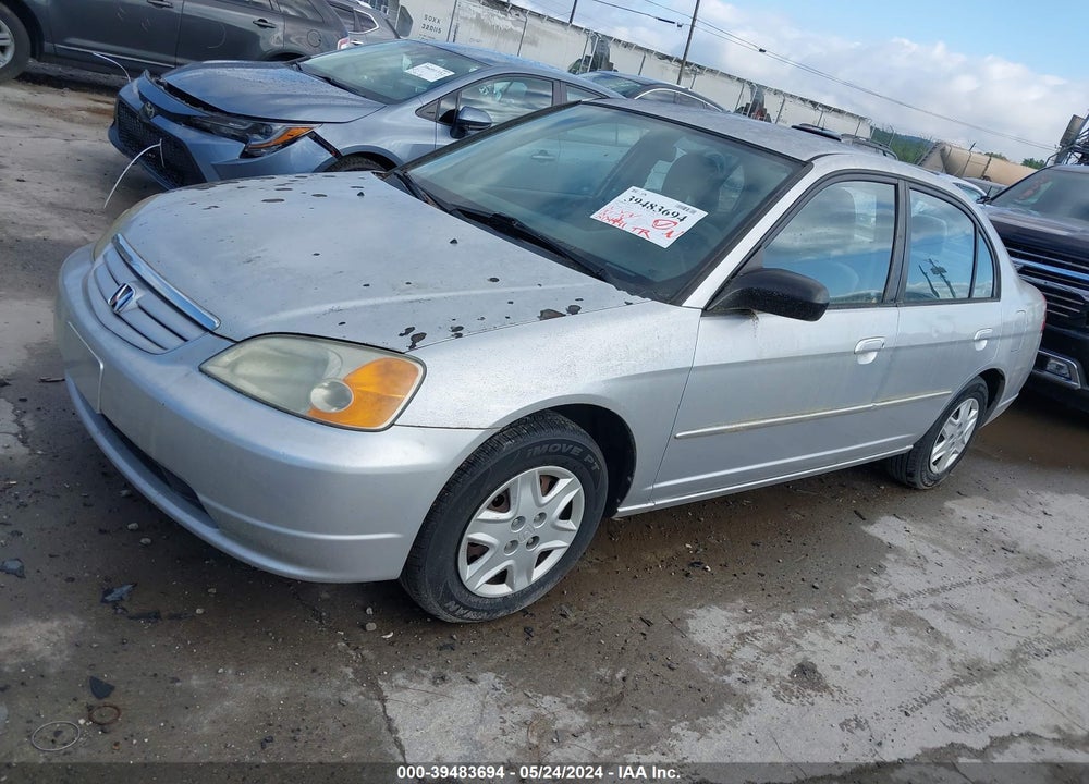 2003 HONDA CIVIC LX VIN: 2HGES16503H578271