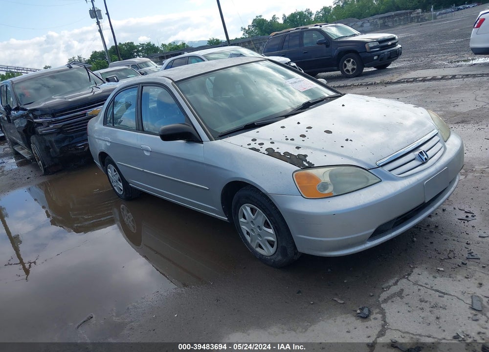2003 HONDA CIVIC LX VIN: 2HGES16503H578271