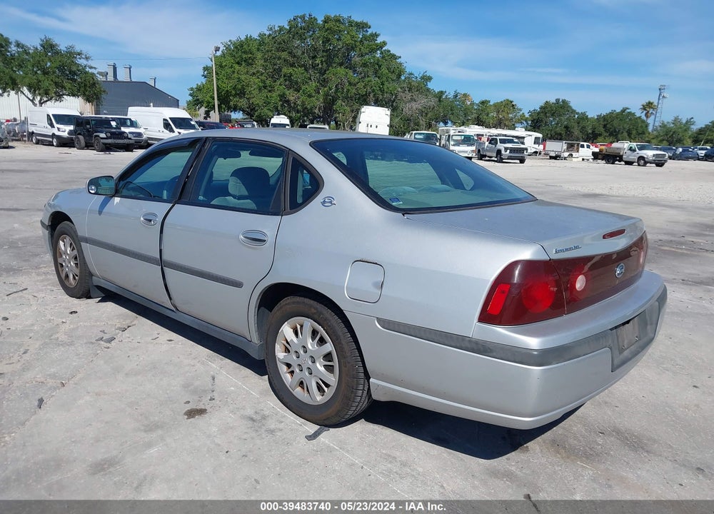 2003 CHEVROLET IMPALA VIN: 2G1WF52E039438082