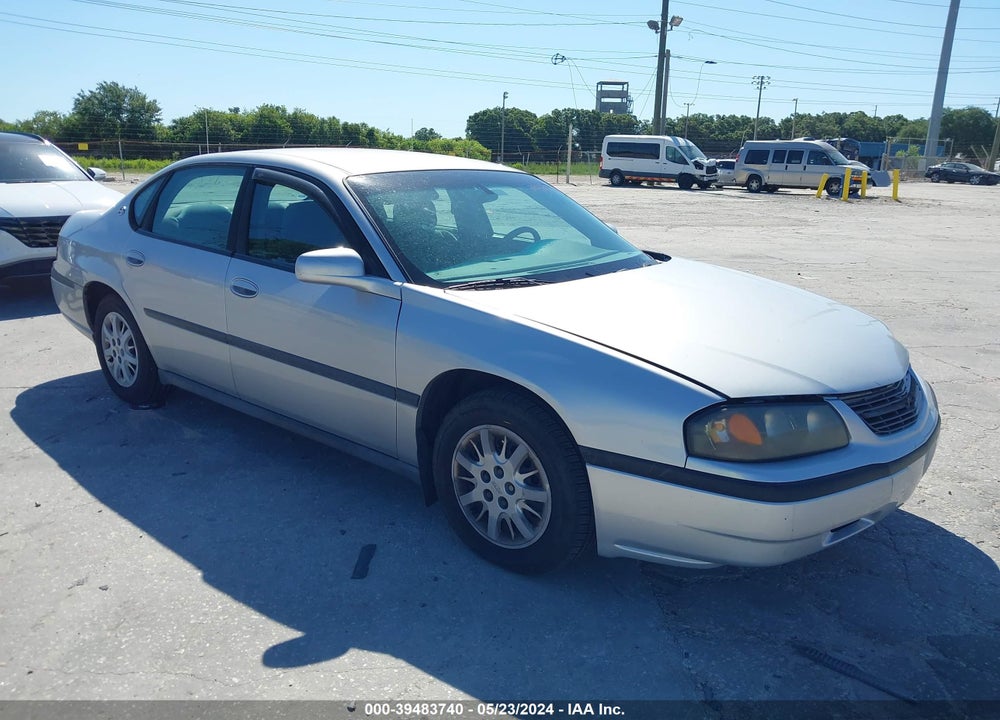 2003 CHEVROLET IMPALA VIN: 2G1WF52E039438082