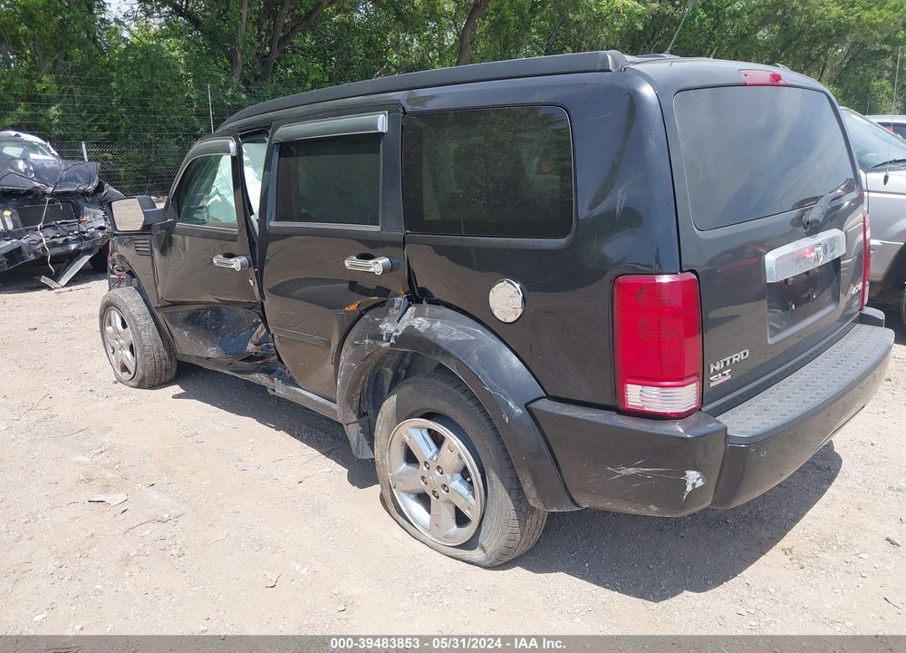2008 DODGE NITRO SLT/RT VIN: 1D8GU58K38W286992