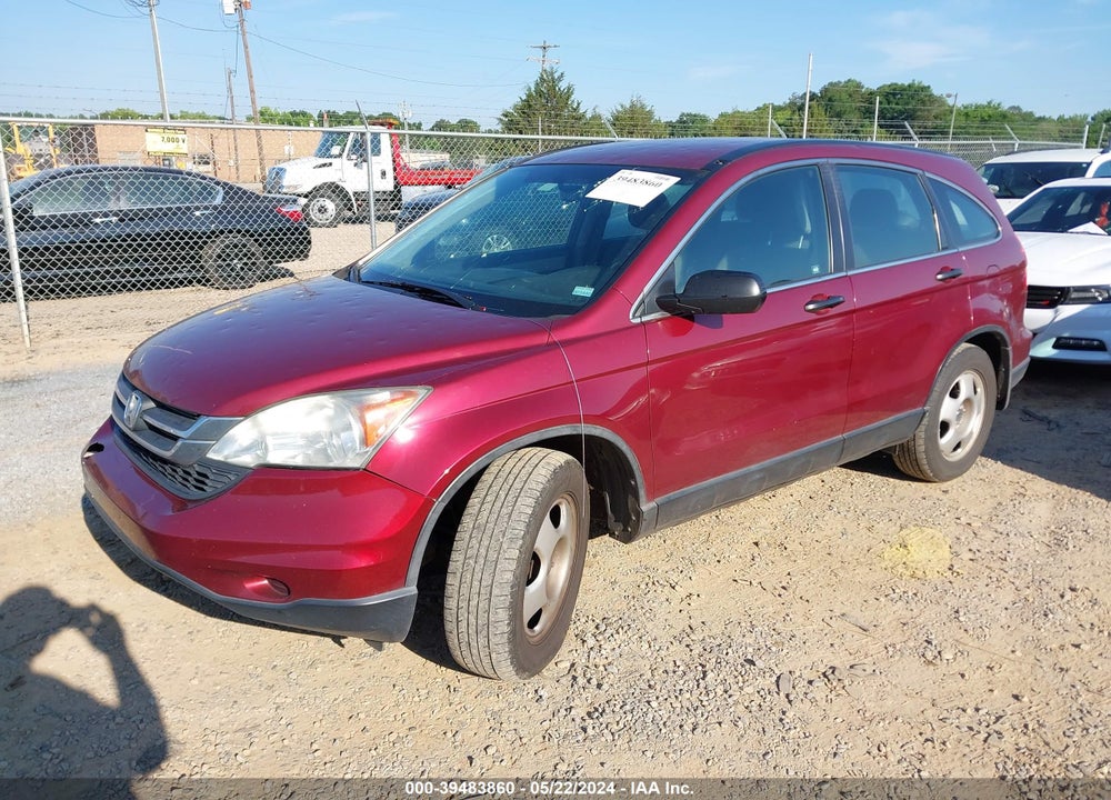 2011 HONDA CR-V LX VIN: 5J6RE3H36BL041754