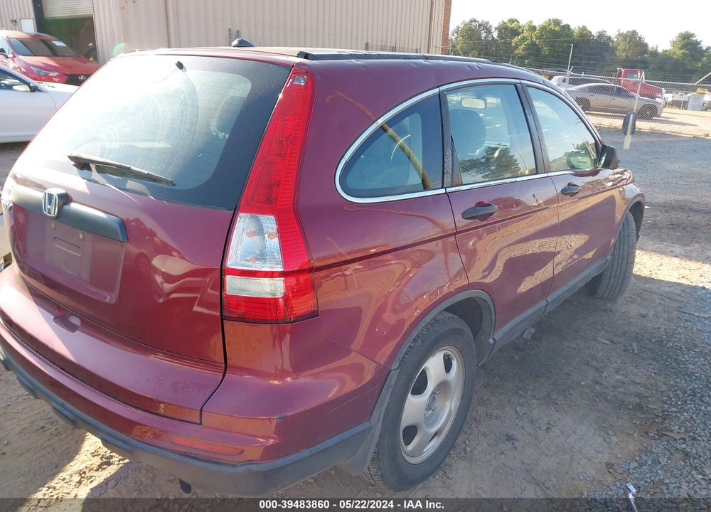 2011 HONDA CR-V LX VIN: 5J6RE3H36BL041754