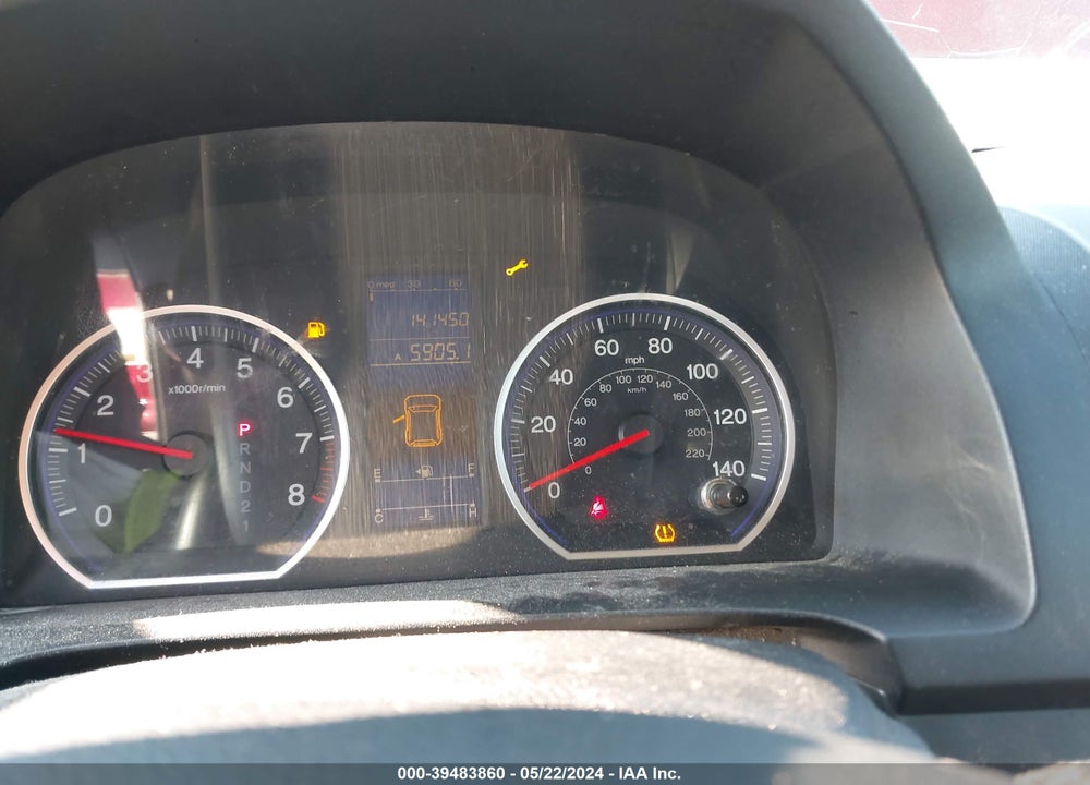 2011 HONDA CR-V LX VIN: 5J6RE3H36BL041754