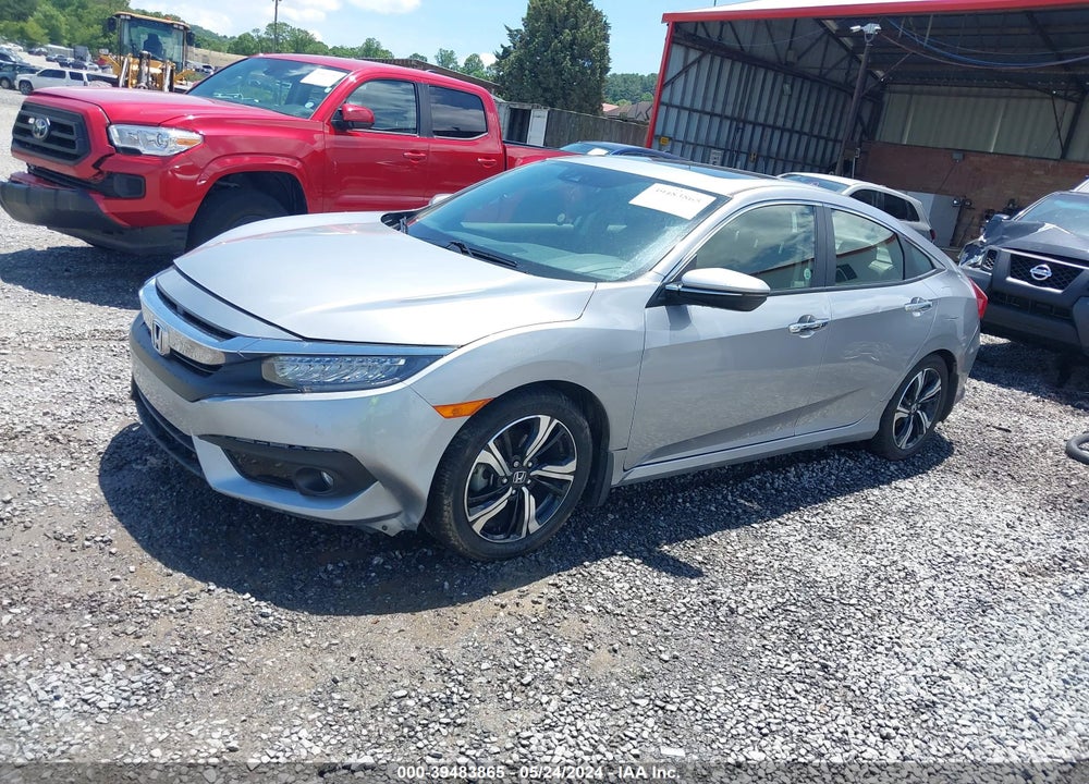 2018 HONDA CIVIC TOURING VIN: JHMFC1F98JX036992