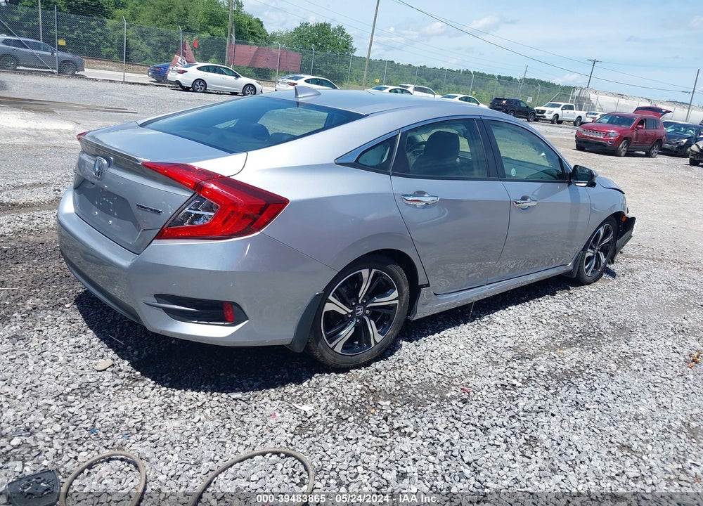 2018 HONDA CIVIC TOURING VIN: JHMFC1F98JX036992