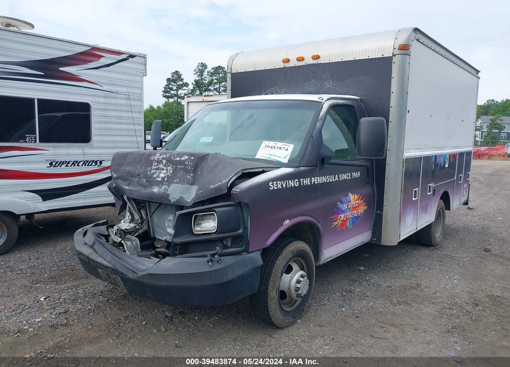2007 CHEVROLET EXPRESS CUTAWAY WORK VAN VIN: 1GBJG31U071123776