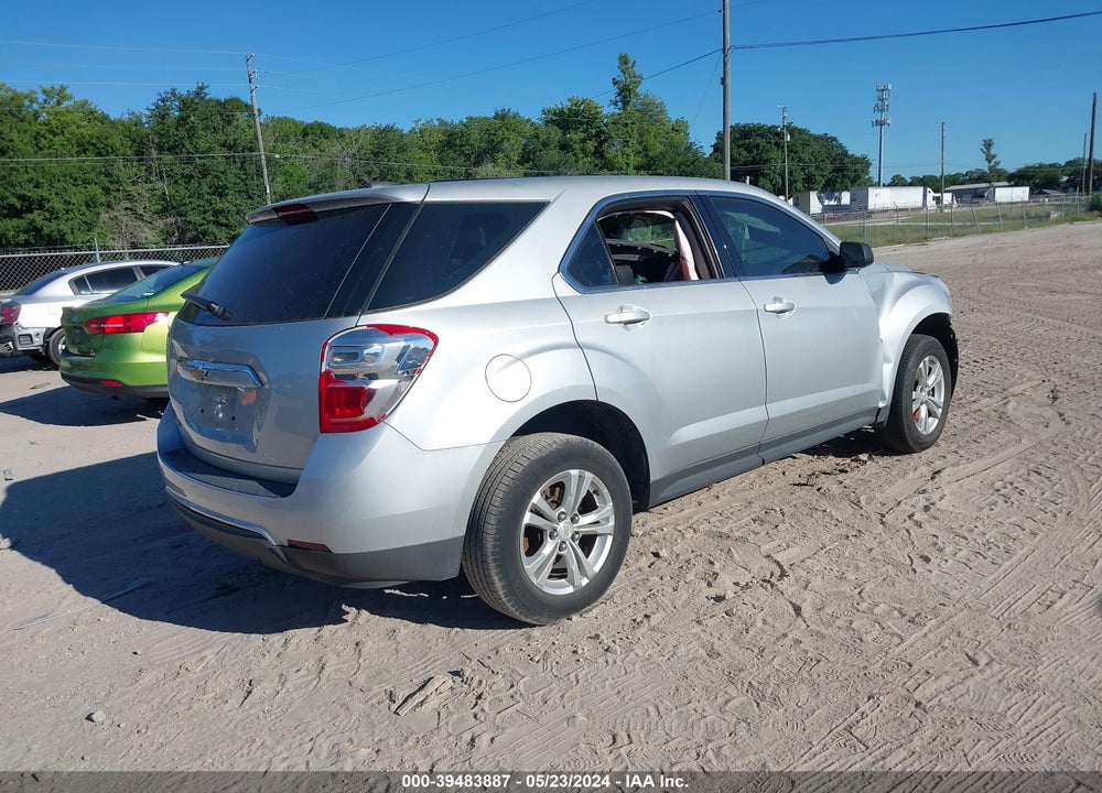 2017 CHEVROLET EQUINOX LS VIN: 2GNALBEKXH1576798